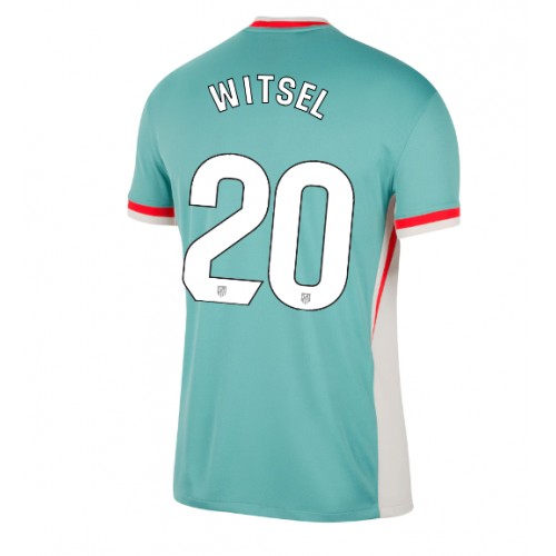 Dres Atletico Madrid Axel Witsel #20 Gostujuci 2024-25 Kratak Rukav